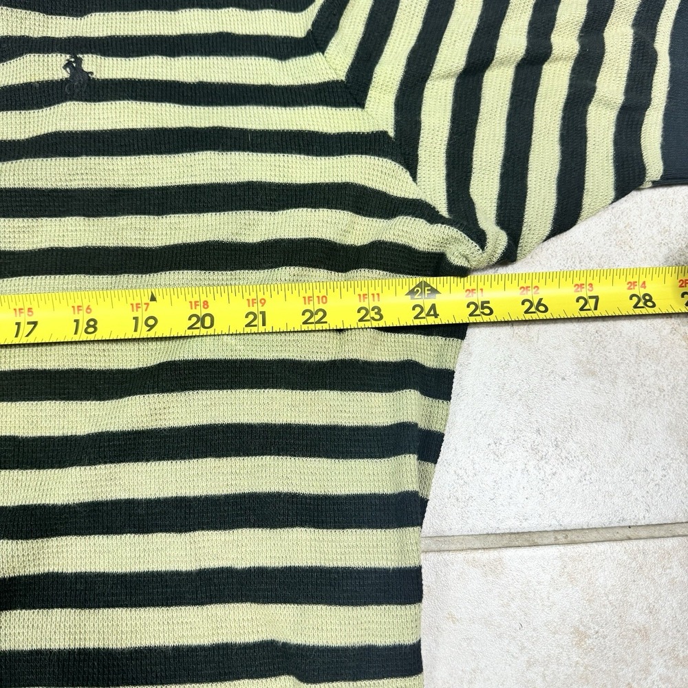 Vintage Polo by Ralph Lauren Shirt Mens XL Striped Short‎ Sleeve Knit Polo - Picture 7 of 10